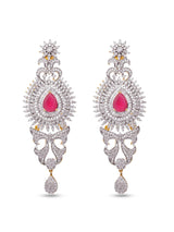 Modern Floral Bridal Necklace Set