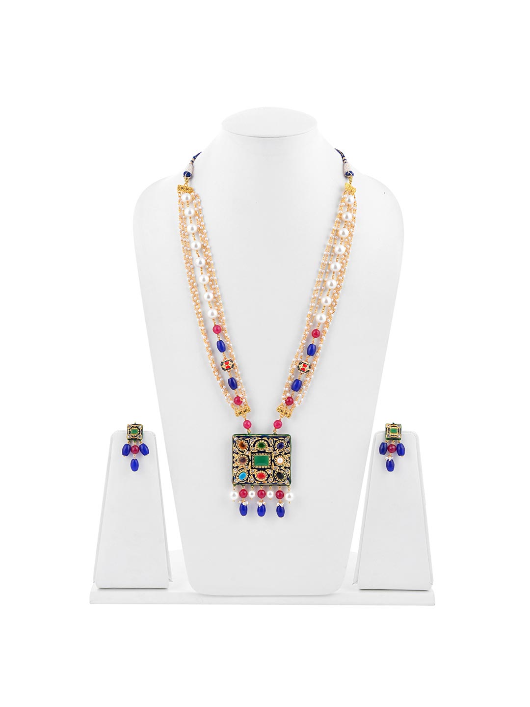 Traditional Beaded Necklace Set