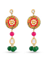 Traditional Jadau Beaded Necklace Set