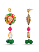 Traditional Jadau Beaded Necklace Set