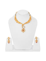 Peacock Fusion Necklace Set