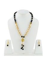 Traditional Kundan Meena Beaded Necklace Set