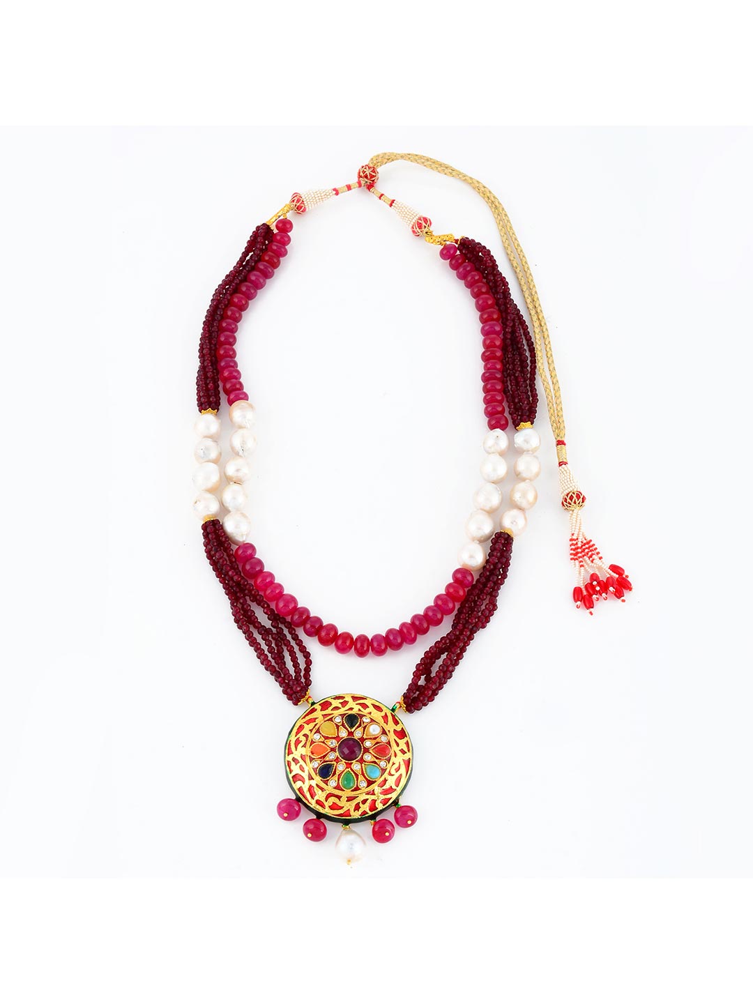 Traditional Beaded Necklace Set