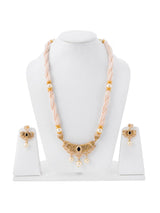 Antique Pearl Designer Necklace Set