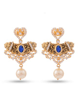 Antique Pearl Designer Necklace Set