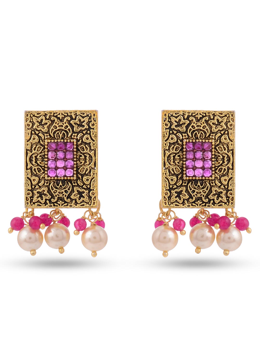 Pendant Beaded Traditional Necklace Set