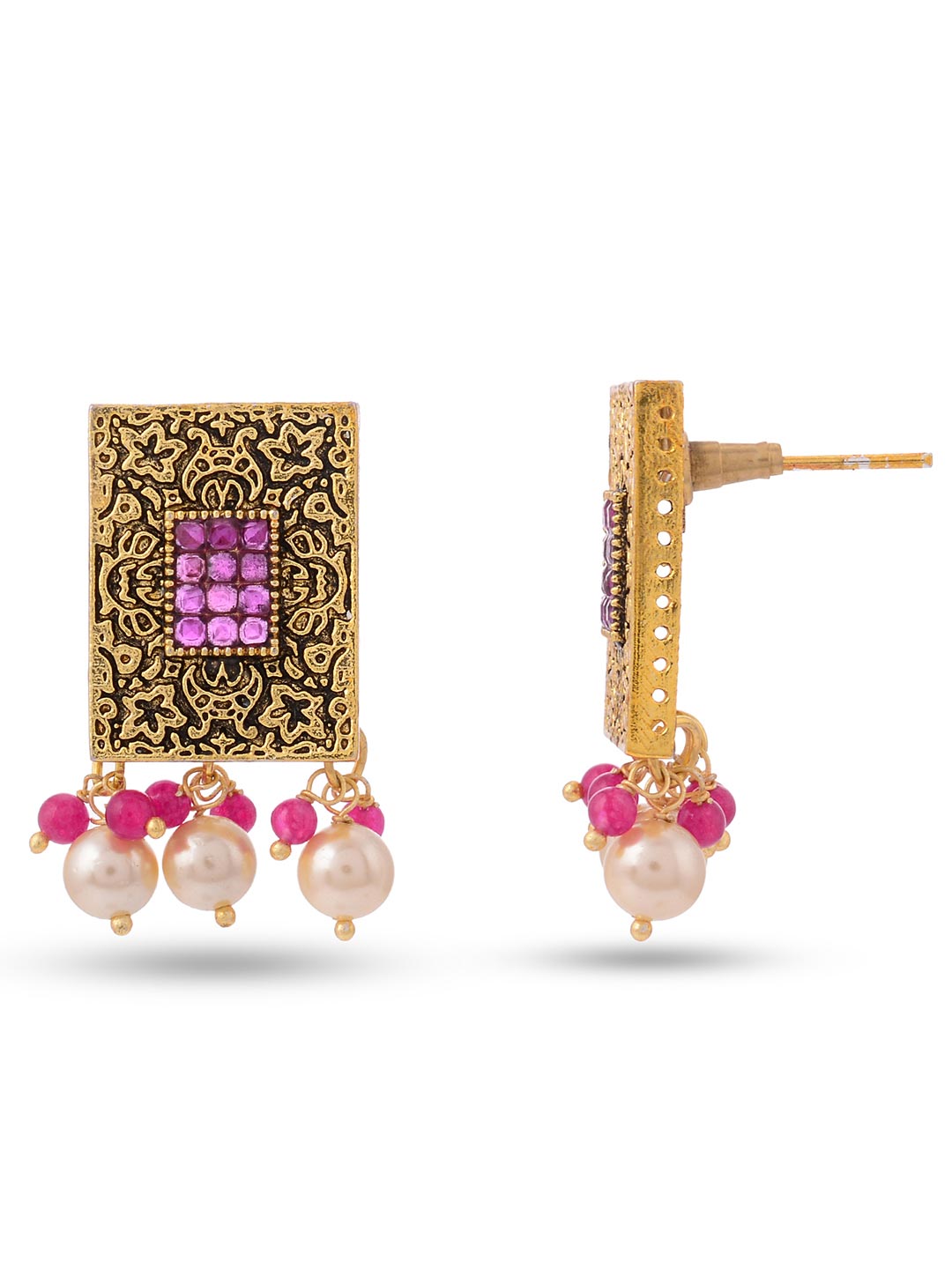 Pendant Beaded Traditional Necklace Set