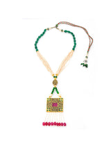 Pendant Beaded Traditional Necklace Set