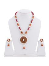 Pacchi Work Beaded Necklace Set