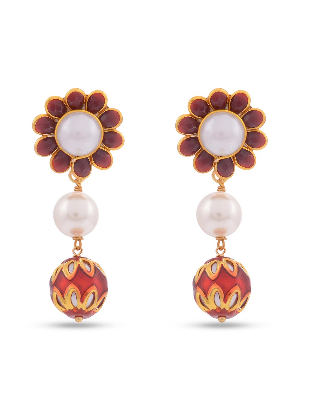 Pacchi Work Beaded Necklace Set