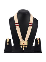 Floral Designer Necklace Set