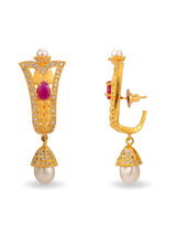 Floral Designer Necklace Set