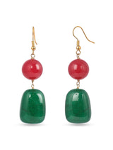 Traditional Panna Manak and Antique Beads Necklace Set