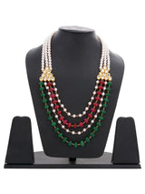 Traditional Kundan Meena and Stones Necklace Set