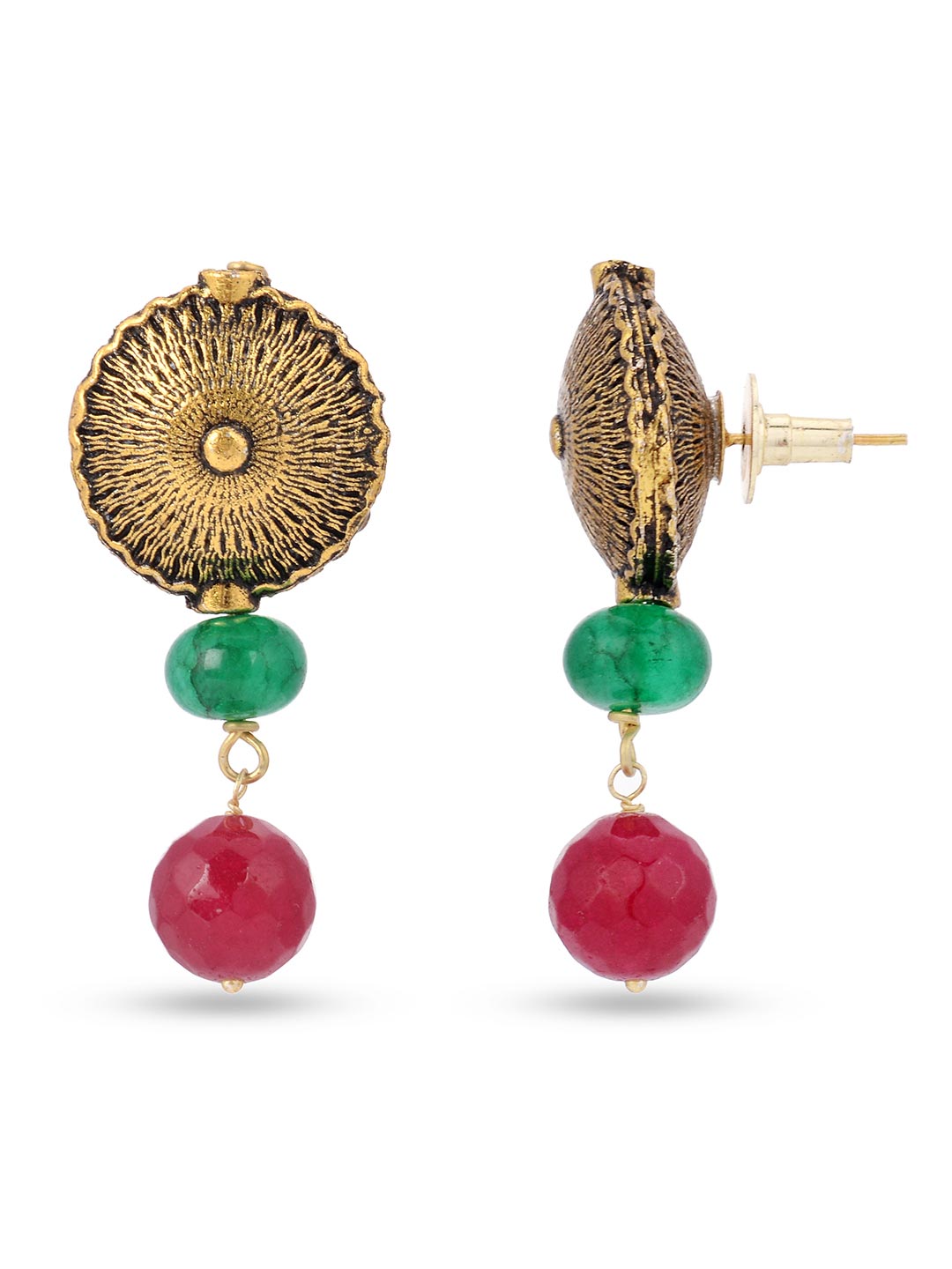 Traditional Single Stranded Manak Necklace Set