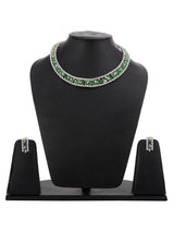 Contemporary Colored Stones Designer Necklace Set