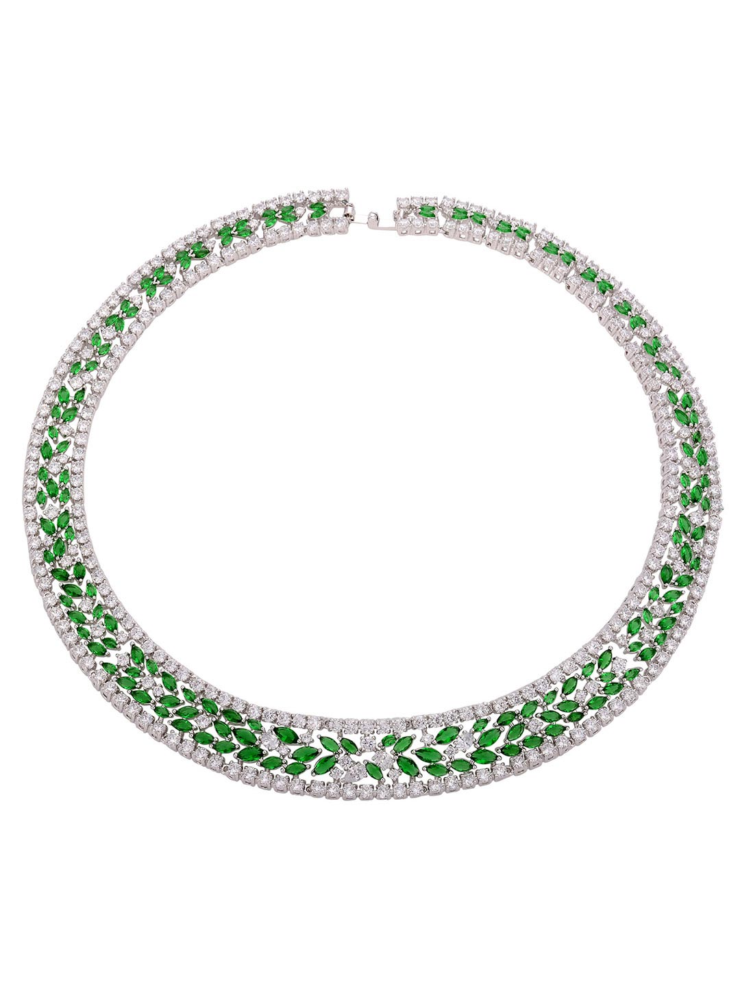 Contemporary Colored Stones Designer Necklace Set