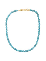 Classic Single Stranded Turquoise Beaded Necklace Set