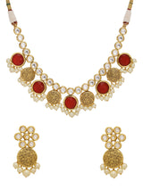 Colored Kundan and Antique Designer Necklace Set