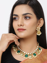 Colored Kundan and Antique Designer Necklace Set