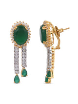 Contemporary Modern Designer Colored Stone Necklace Set