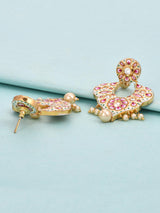 Traditional Hand Made White Meenakari Husli Necklace Set