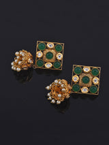 Designer Fine Beaded With Antique Stones Traditional Necklace Set