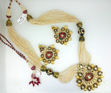 Antique And Designer Fine Beaded Multi Stranded Necklace Set