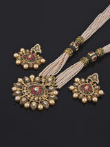 Antique And Designer Fine Beaded Multi Stranded Necklace Set