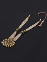 Antique And Designer Fine Beaded Multi Stranded Necklace Set