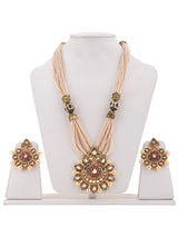 Antique And Designer Fine Beaded Multi Stranded Necklace Set