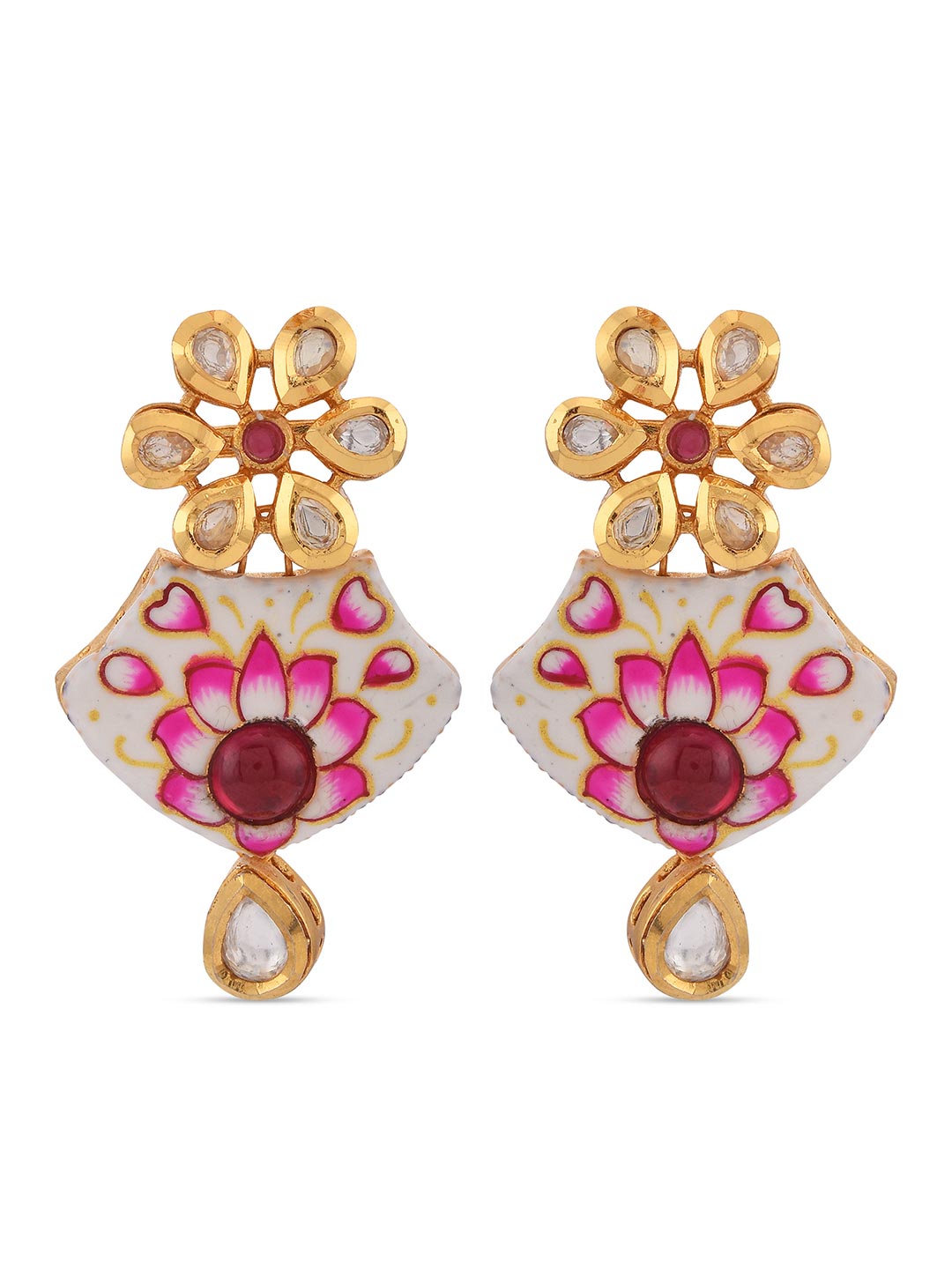 Traditional Navratan And Meenakari Necklace Set