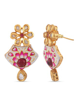 Traditional Navratan And Meenakari Necklace Set
