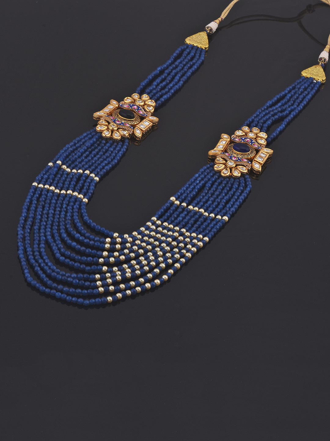Traditional Kundan Meenakari and Pearls Designer Necklace Set