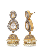 Traditional Pearls and Kundan Polki Necklace Set