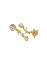 Multi Colored Stones Single Stranded Necklace Set