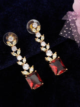 Stylish Blue and Canary Colored Stones Necklace Set