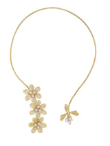 Floral Open Necklace Set