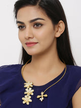 Floral Open Necklace Set