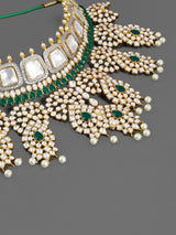 Traditional Bridal Kundan Polki Necklace Set