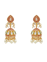 Floral Enamelled Choker Necklace Set