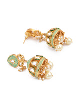 Floral Enamelled Choker Necklace Set