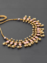 Designer Pearls Enamelled Necklace Set