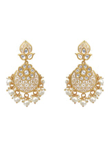 Golden Emboss Designer Enamelled Necklace Set