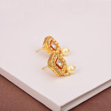 Classic Enamelled Polki Choker Necklace Set