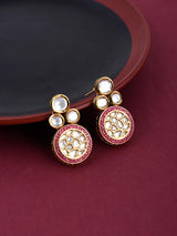 Polki Cluster Round Designer Necklace Set