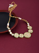 Polki Cluster Round Designer Necklace Set