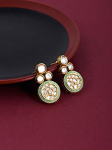 Polki Cluster Round Designer Necklace Set