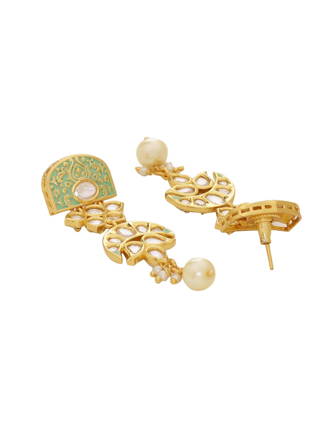 Enamelled Designer Necklace Set