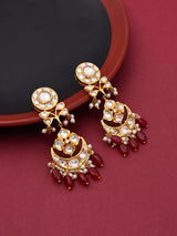 Traditional Kundan Meena Choker Necklace Set